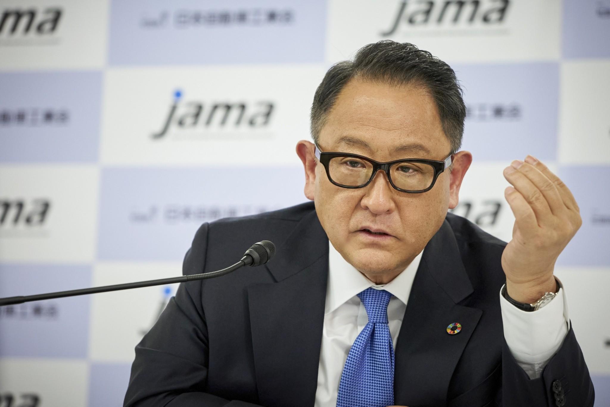 JAMA Chairman AkioToyoda